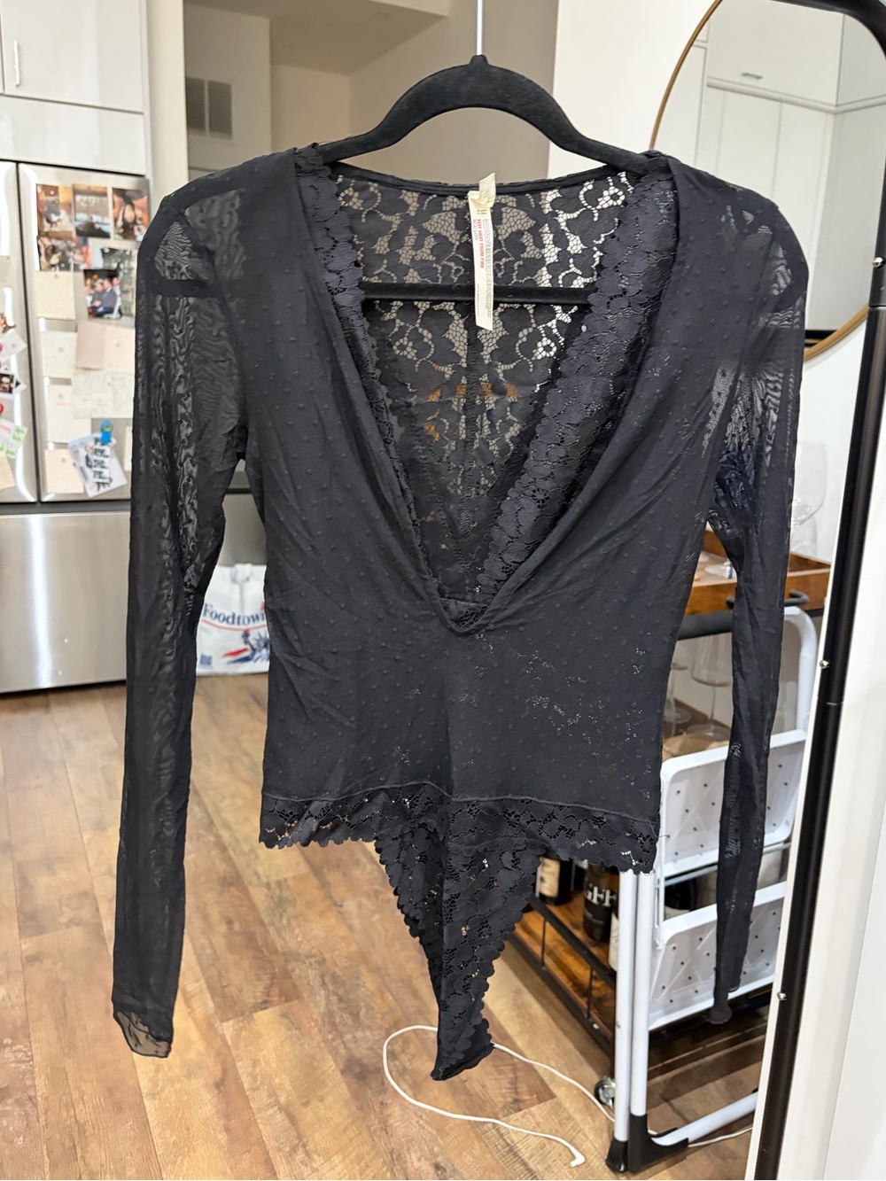 Free People Lace Bodysuit